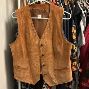 Pendleton suede vest